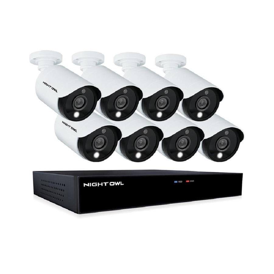 Plug-In Outdoor Security Camera 8-Pack Z799