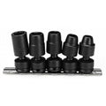 3/8x22 Drive 5 Piece Universal Impact Socket Set W668