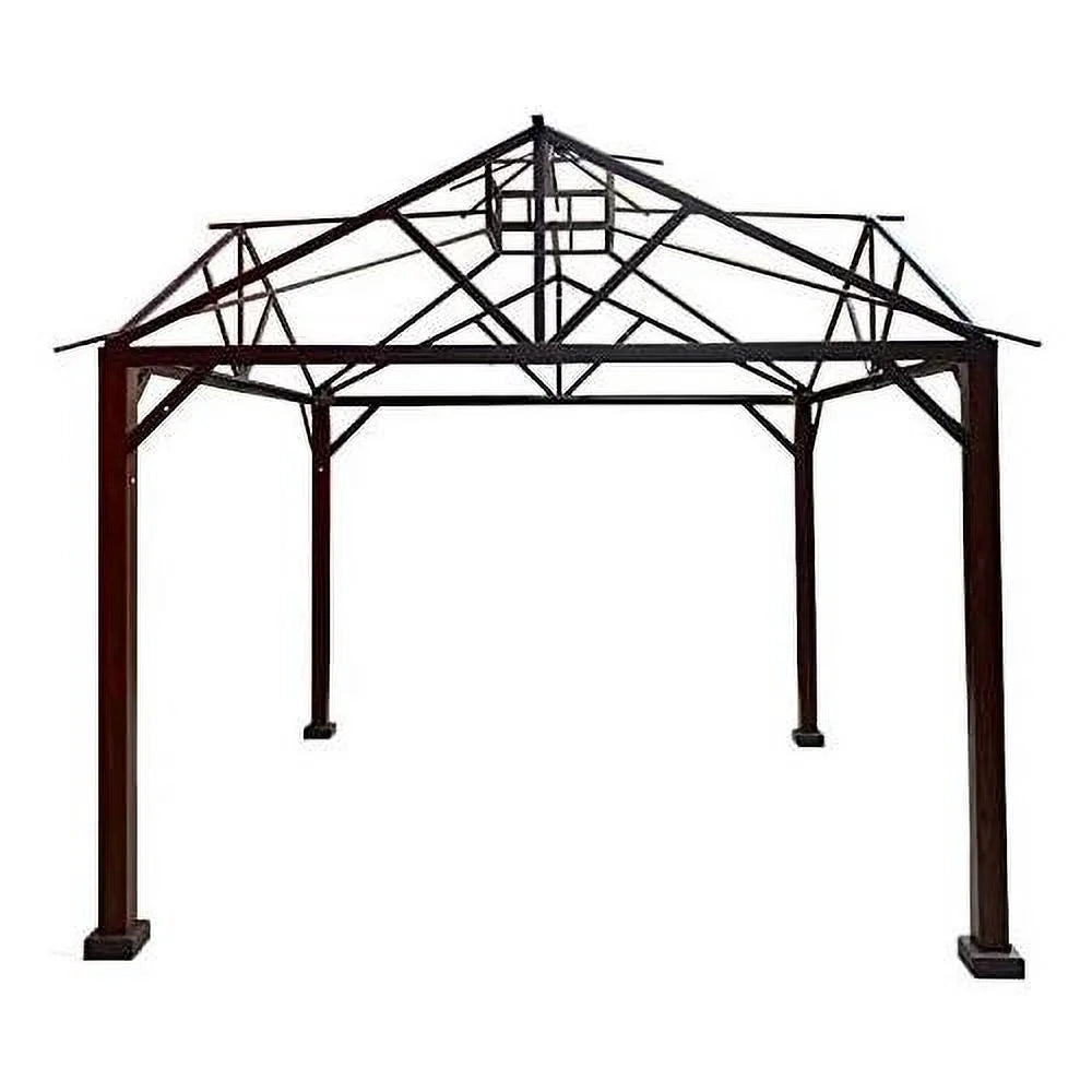 Replacement Canopy Top Cover for Pitched Roof Gazebo C7376