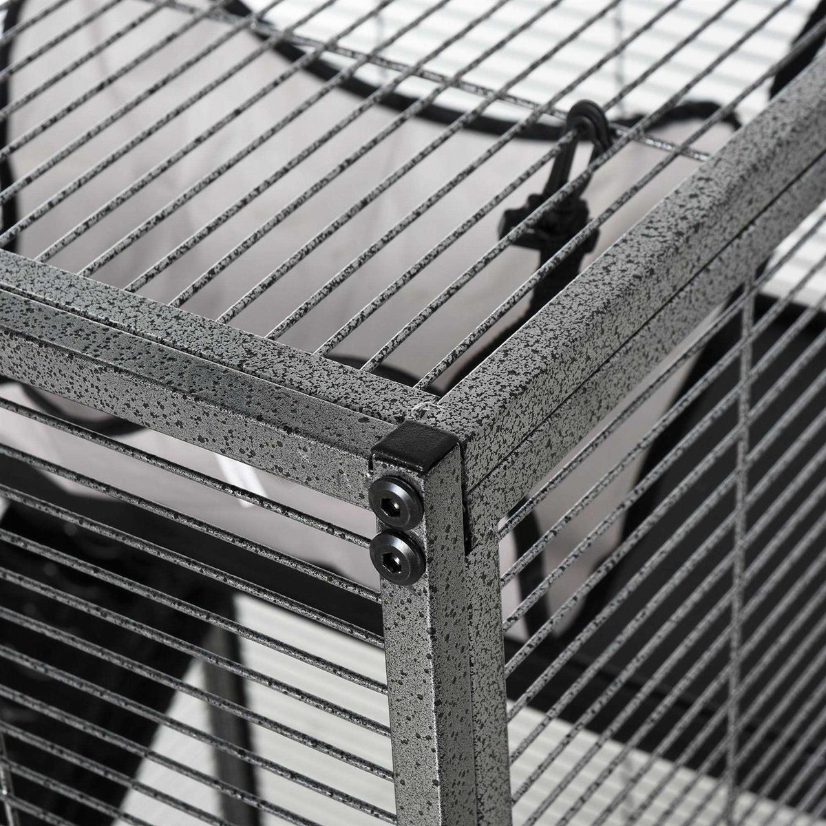 Small Animal Cage with Wheels and Hammock L9106
