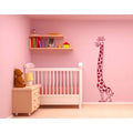 Beige 20in x 71in Kids Growth Chart Wall Decal D4823