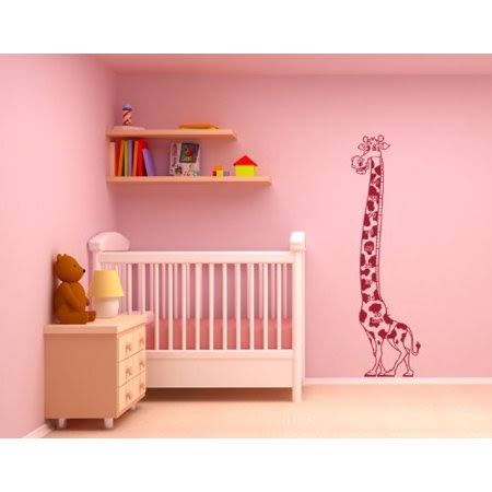 Beige 20in x 71in Kids Growth Chart Wall Decal D4823