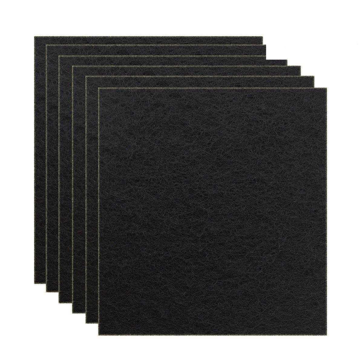 6 Pack Charcoal Cat Litter Box Replacement Filter K780353