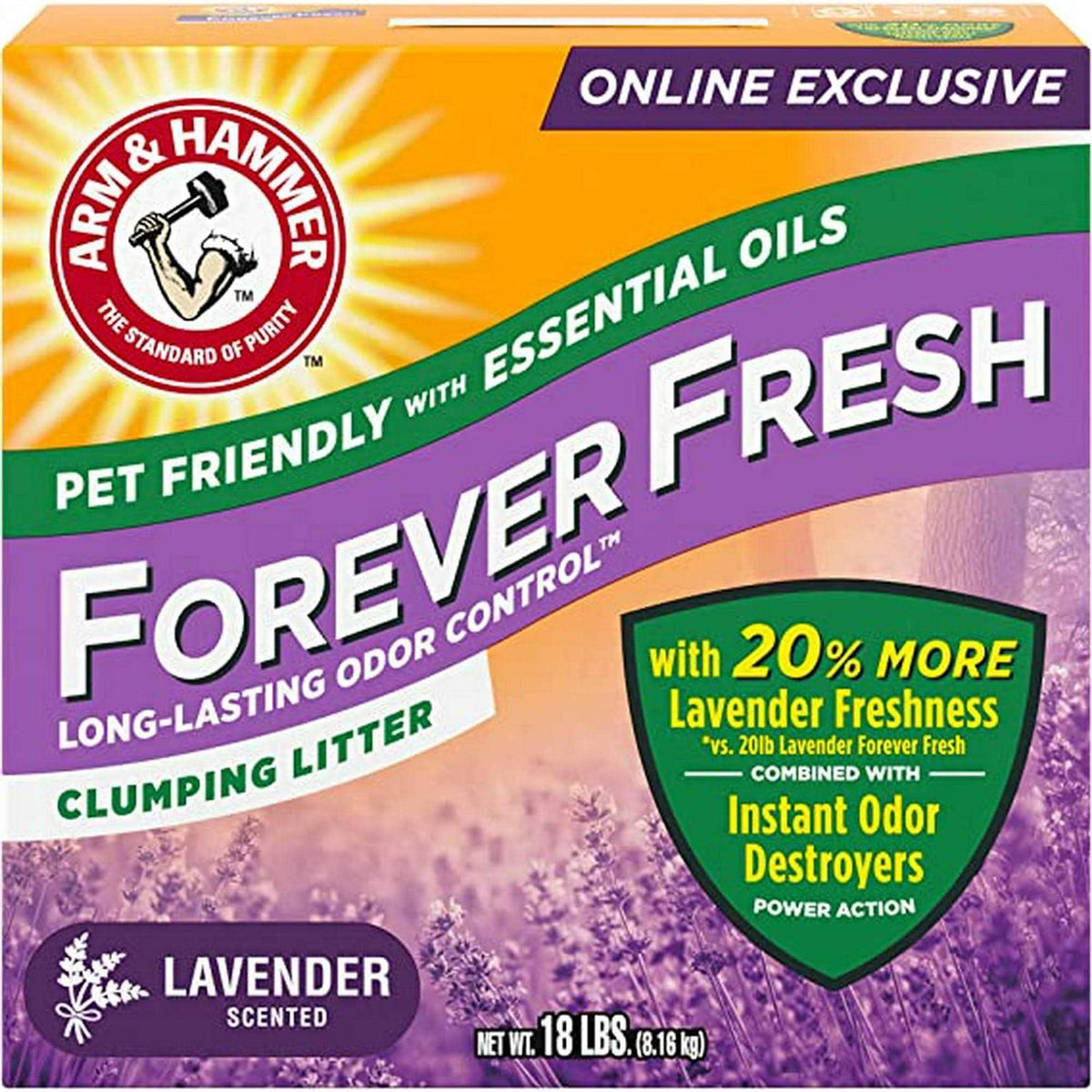 Lavender Clumping Cat Litter D10902