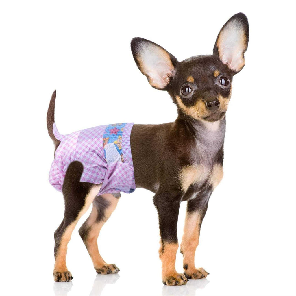 Disposable Female Dog Diapers with Adjustable Elastic Waistline M556232