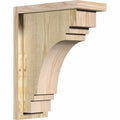 Rough Sawn Douglas Fir Corbel with Backplate Y65058
