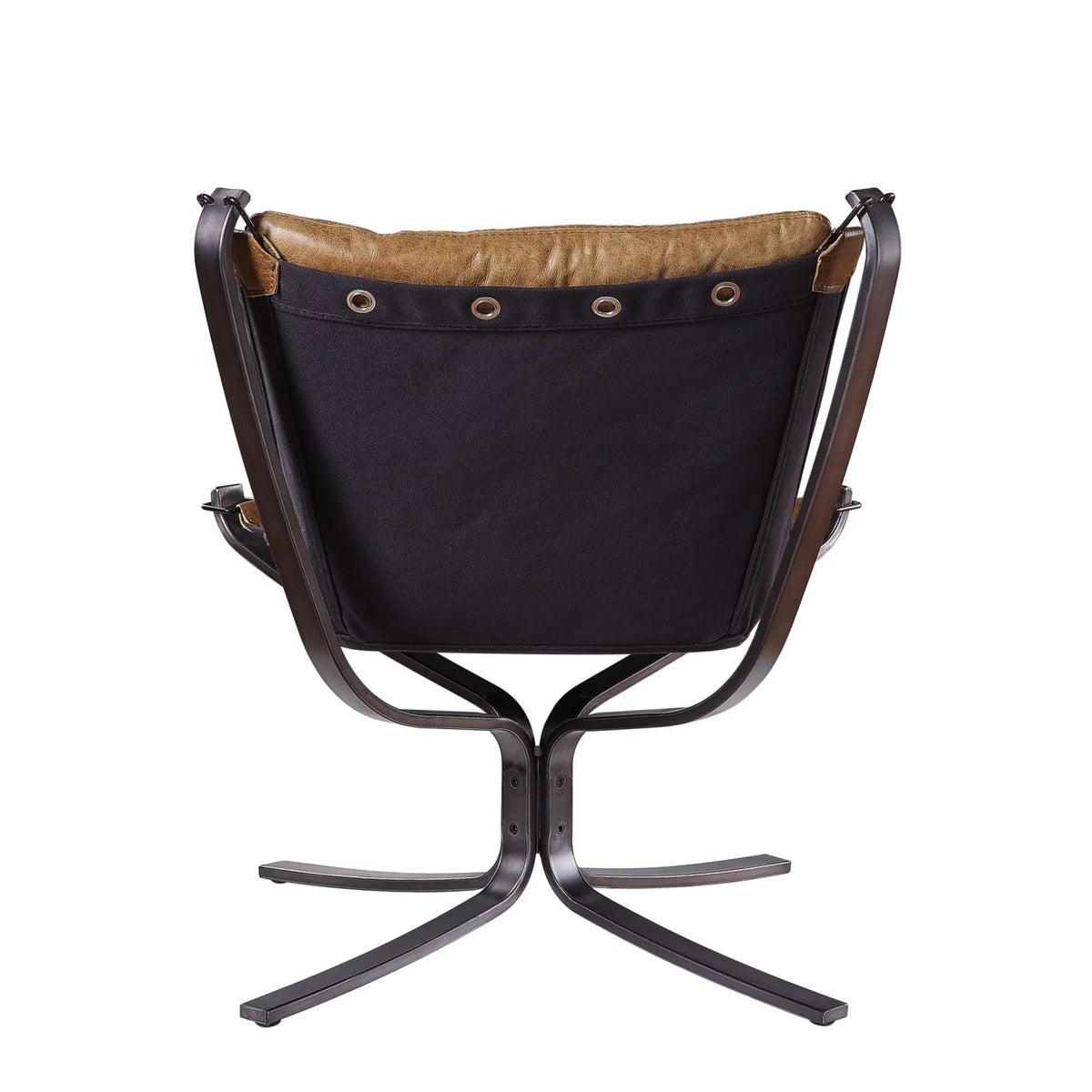 Coffee Top Grain Leather Accent Chair D663124