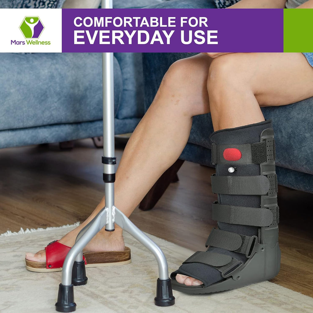 Tall Air Cam Walker Fracture Ankle Foot Stabilizer Boot H13839