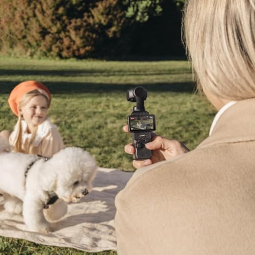 Vlogging Camera with 1'' CMOS & 4K/120fps Video, 3-Axis Stabilization, 2" Rotatable Touchscreen G6234
