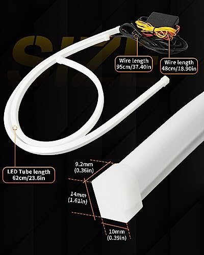 24Inch RGB LED Daytime Running Lights 2-Pack A861