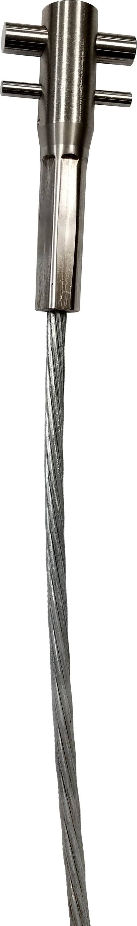 Galvanized Steel Cable Vertical Safety System 70ft X2735