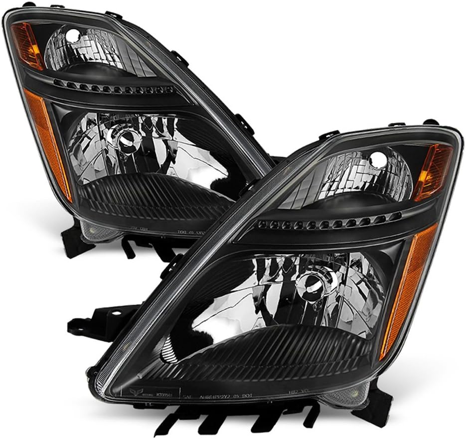 Black Halogen Headlights for 2006-2009 Toyota Prius U328