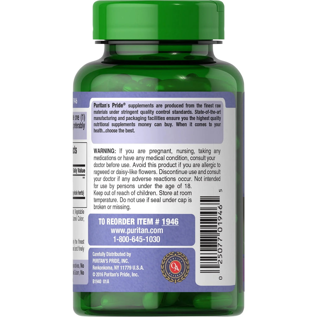 Milk Thistle 4:1 Extract 1000 Mg Softgels K250
