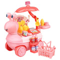 Mini Cartoon Ice Cream Truck Toy with Music Lighting X821