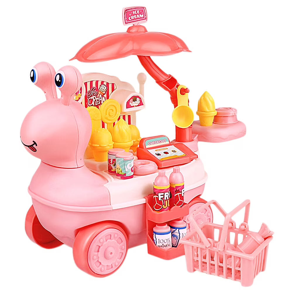 Mini Cartoon Ice Cream Truck Toy with Music Lighting X821