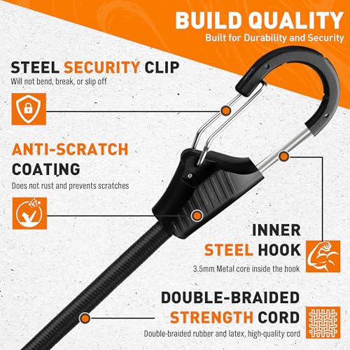 31-Piece Bungee Cords Assortment Z650787
