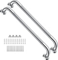 2 Pack 24 Inch Anti Slip Stainless Steel Grab Bar F24934