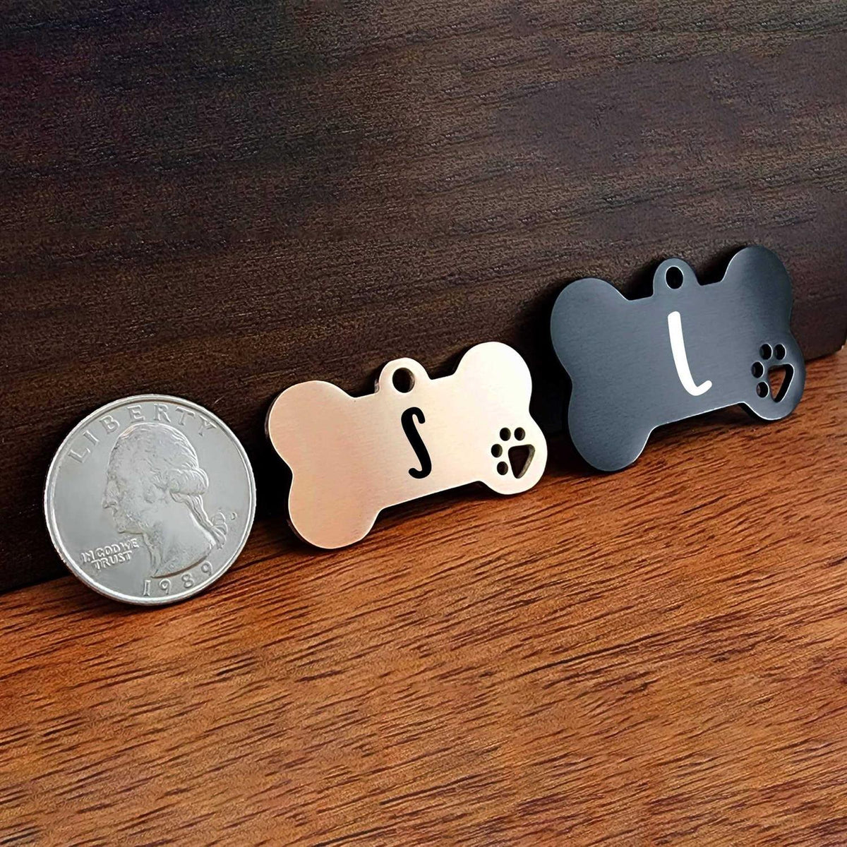 Stainless Steel Personalized Engraved Pet ID Tags K159