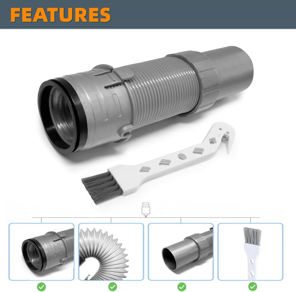Floor Nozzle Hose and Replacement Belts for Shark Navigator Upright Vacuum Bundle U8402