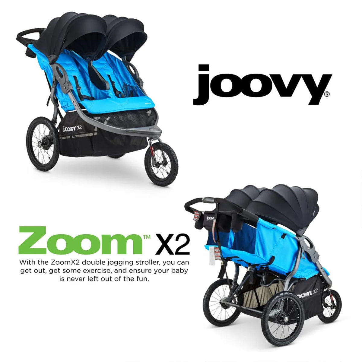 Double Jogging Stroller W958775
