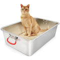 Stainless Steel Cat Litter Box A12845
