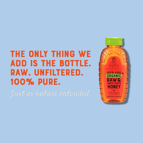Organic Raw Unfiltered Honey - 32oz. Squeeze Bottle Y82930