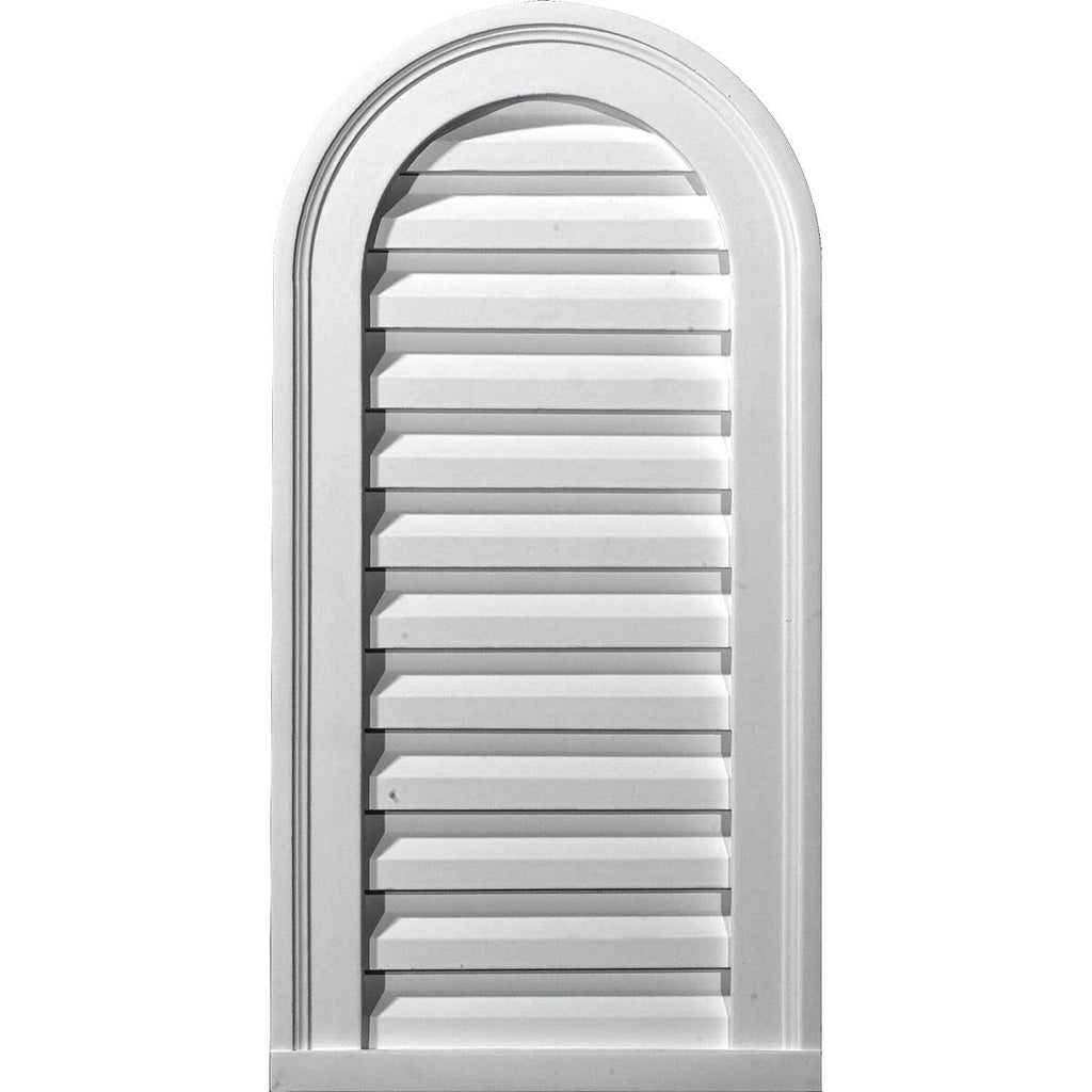 12 inch x 23 inch Urethane Gable Vent Louver P64833