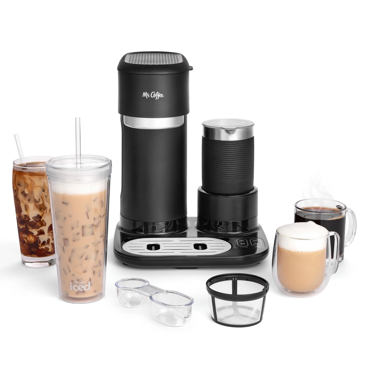 Black Single-Serve Coffee Maker C91586