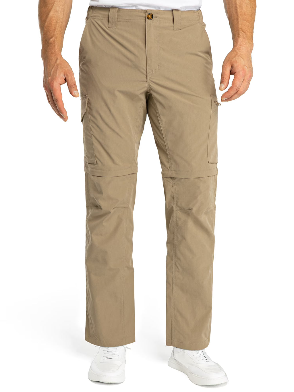 Convertible Quick Dry Stretch Zip-Off Lightweight Cargo Pants K858