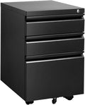 3 Drawer Metal Vertical File Cabinet with Lock F348915