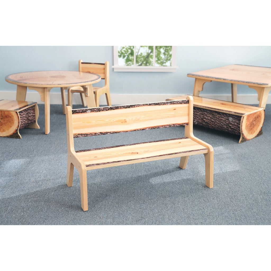 10 in. Nature View Live Edge Bench R853