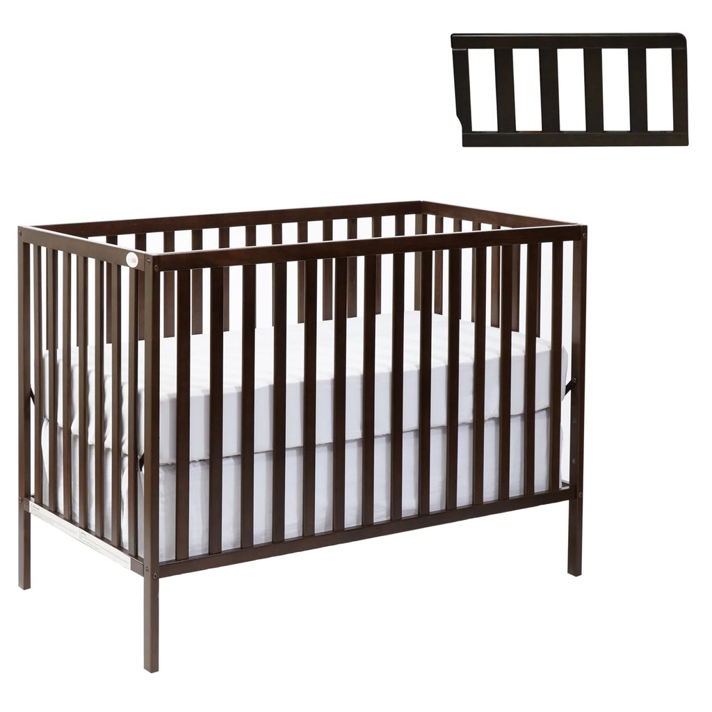 Espresso Crib & Toddler Guard Rail Bundle N356471
