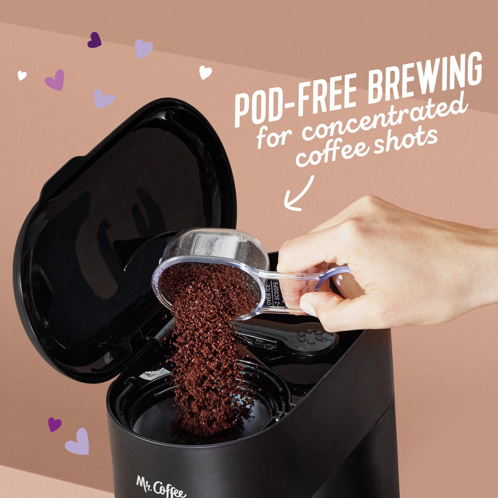 Black Single-Serve Coffee Maker C91586