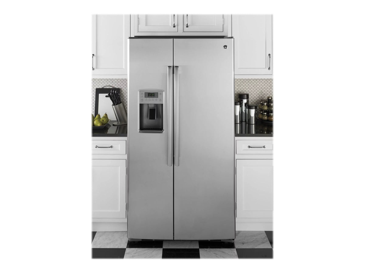 Side-by-side Refrigerator-freezer with Water and Ice Dispenser - 28.4 cu. ft - Stainless Steel X29756