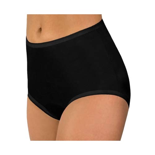 Classic Nylon Full Cut High Rise Briefs Pack of 3 D4808