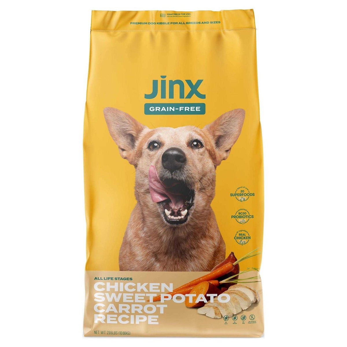 Sweet Potato & Carrot Dry Dog Food M73324
