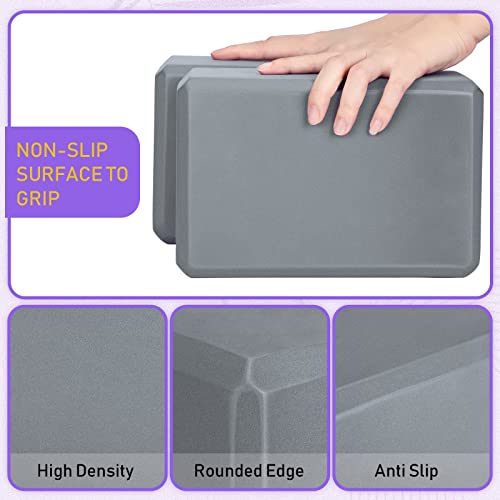6 Pack Eva Foam Yoga Blocks D91517