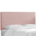 Blush Linen Box Seam Headboard L4051