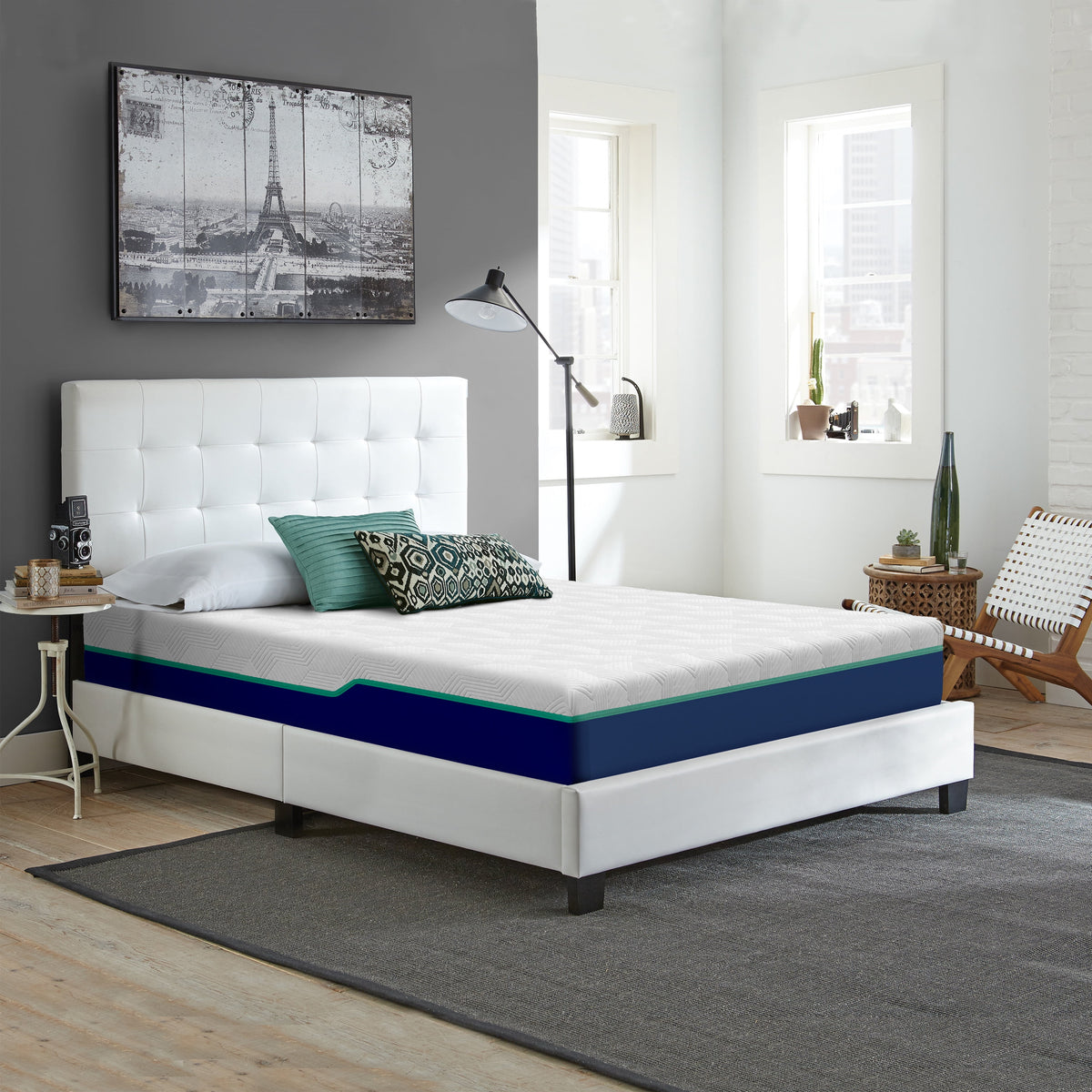 10" Hybrid Memory Foam Pocket Spring Twin Mattress Y223