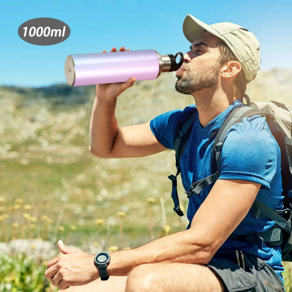 Stainless Steel Vacuum Insulated Water Bottle with Straw Lid 20 OZ Z794
