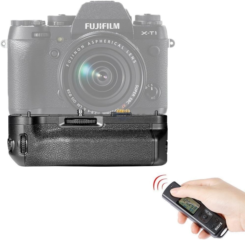 Vertical Batty Grip Holder with LCD Screen Display 2.4GHz Wireless Remote Control P385356