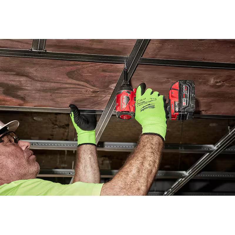 X-Large Level 3 Cut Resistant Polyurethane Dipped Work Gloves F54614