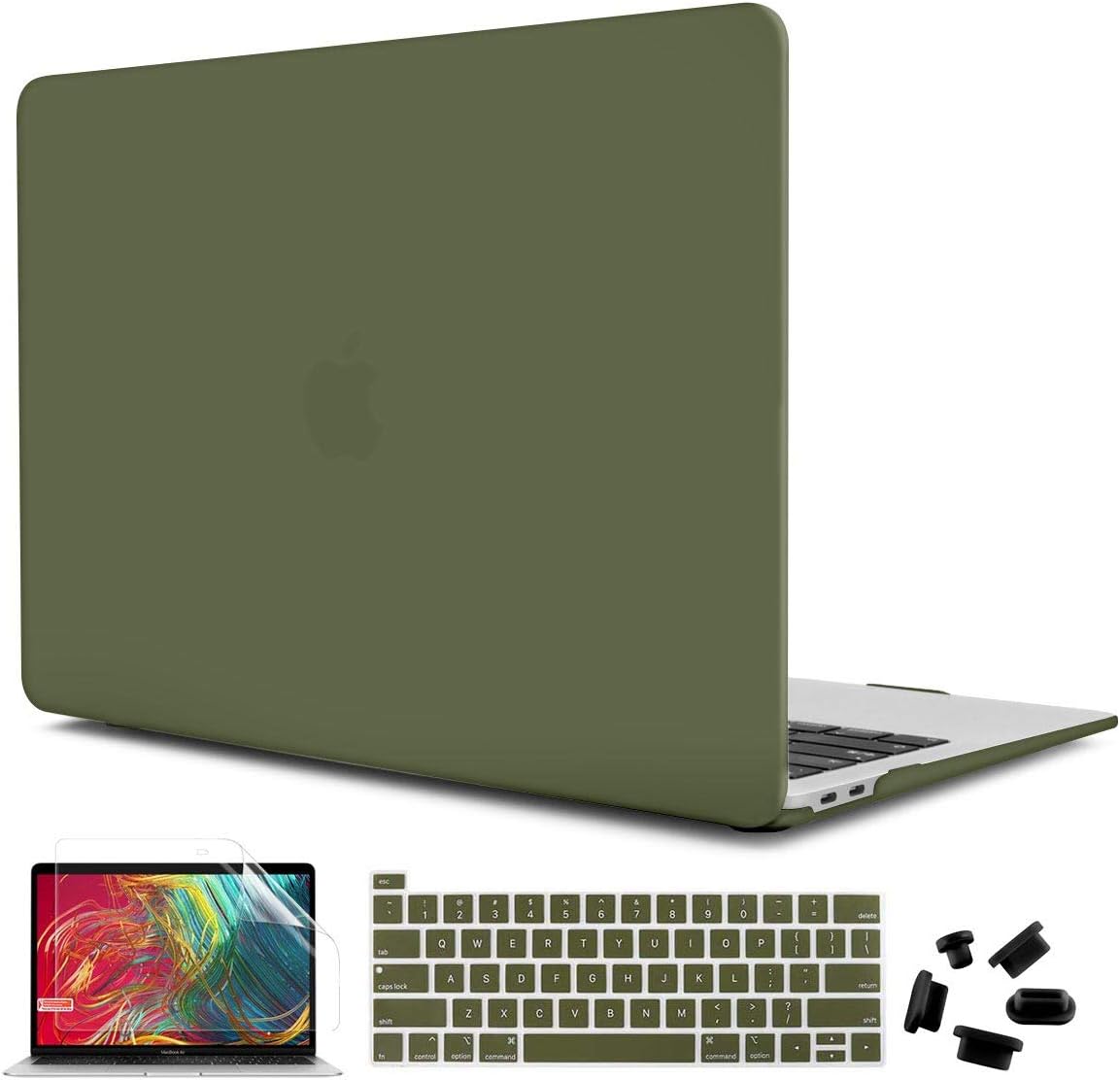 Matte Black Hard Plastic Case for MacBook Pro 13 Inch Y8325