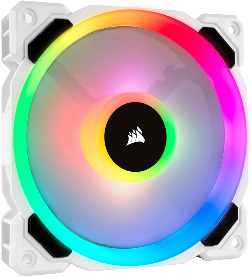 LL120 RGB 120mm PWM Fan 3 Fan Pack with Lighting Node Pro A848863
