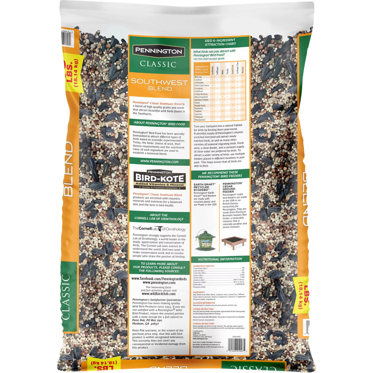 Southwest Blend Wild Bird Food 40 lbs. O989777