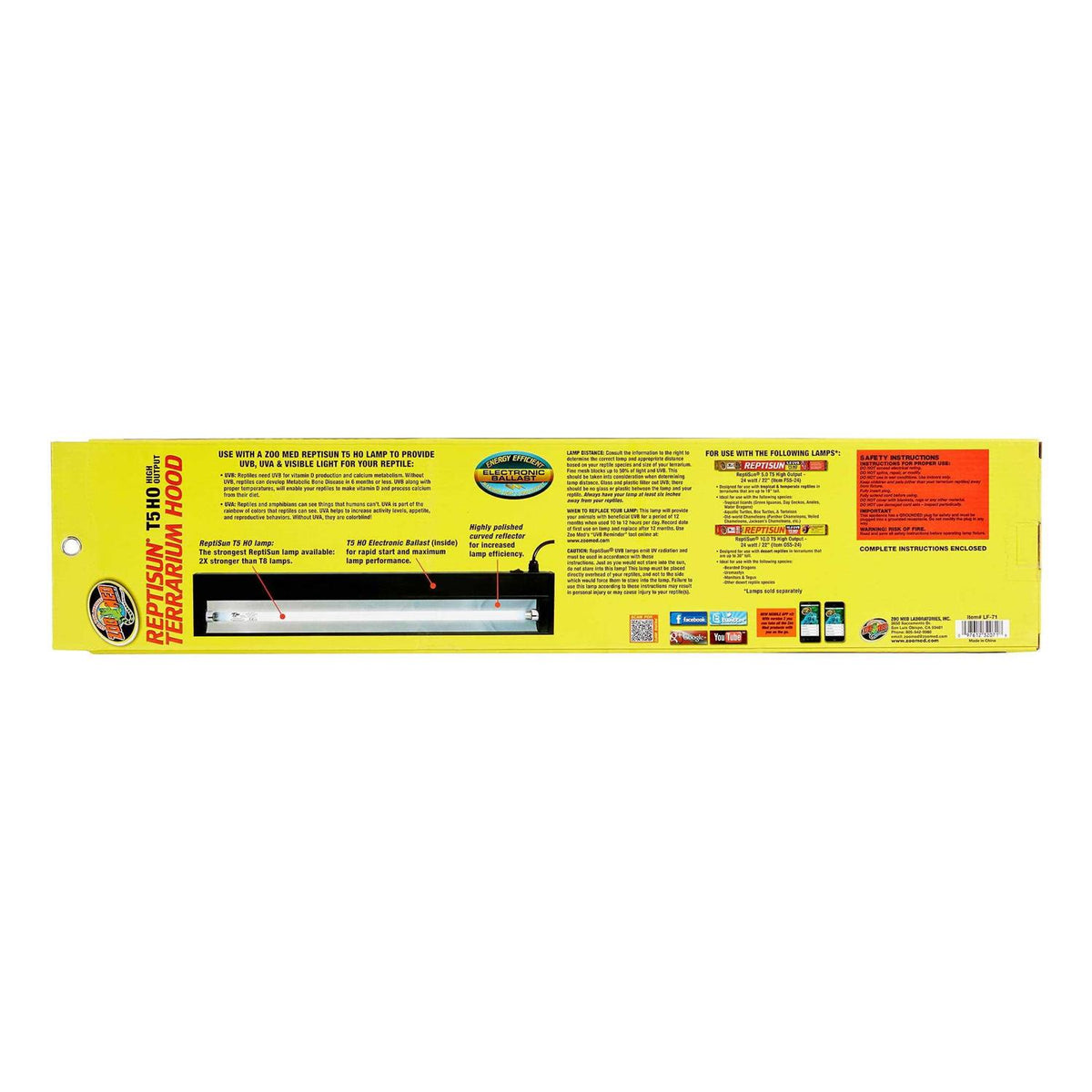 T5 Terrarium Hood Y151400