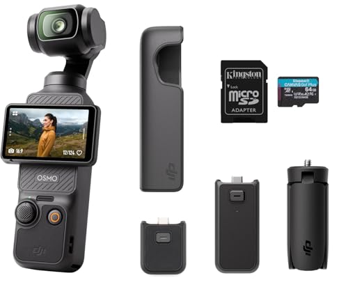 Vlogging Camera with 1'' CMOS & 4K/120fps Video, 3-Axis Stabilization, 2" Rotatable Touchscreen G6234