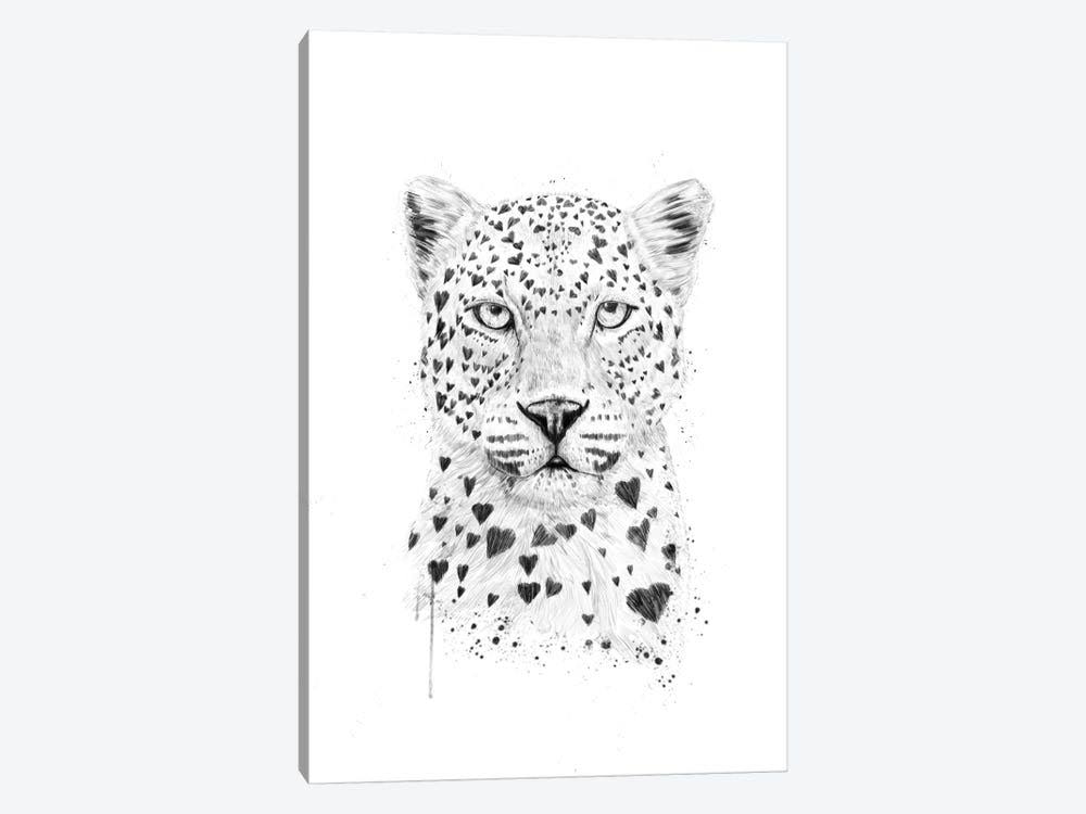 Canvas Wall Decor Prints Lovely Leopard N98926