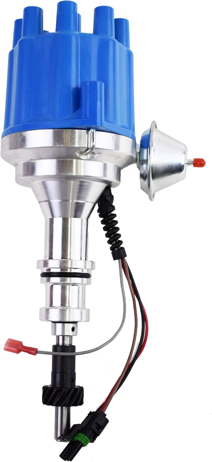 Blue V8 Engine Distributor X5110