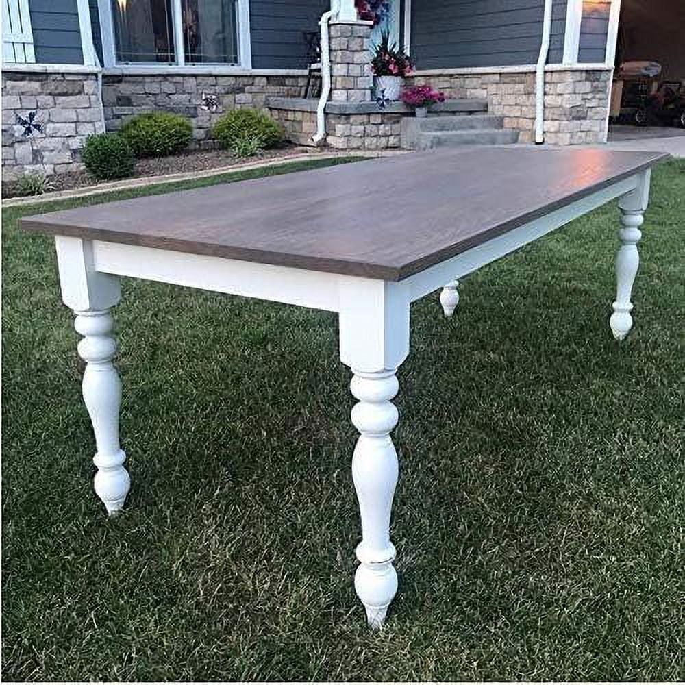 Unfinished Turned Table Legs Set Of 4 U41359
